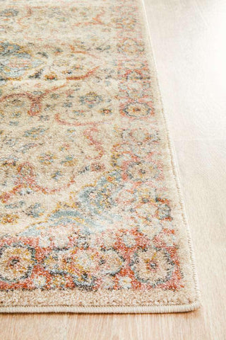 Rug Culture RUGS Zahra Distressed Floral Runner