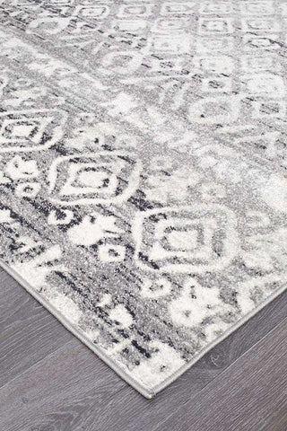 Rug Culture RUGS Zakira Grey Tribal Rug (Discontinued)