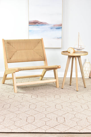 Rug Station RUGS Summer Beige Geometric Outdoor Rug