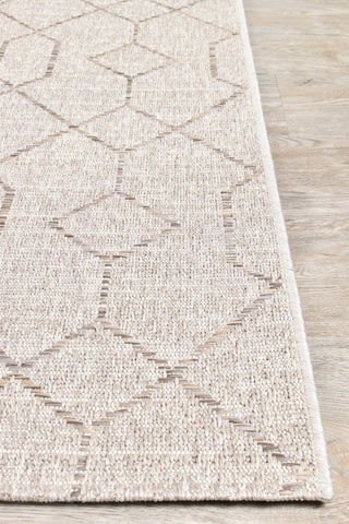 Rug Station RUGS Summer Beige Geometric Outdoor Rug