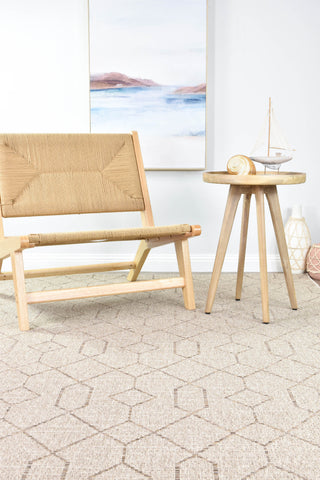 Rug Station RUGS Summer Beige Geometric Outdoor Rug