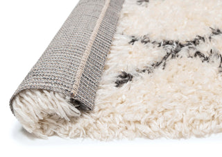 Rusk Diamond Shag Rug by Loopsie Back