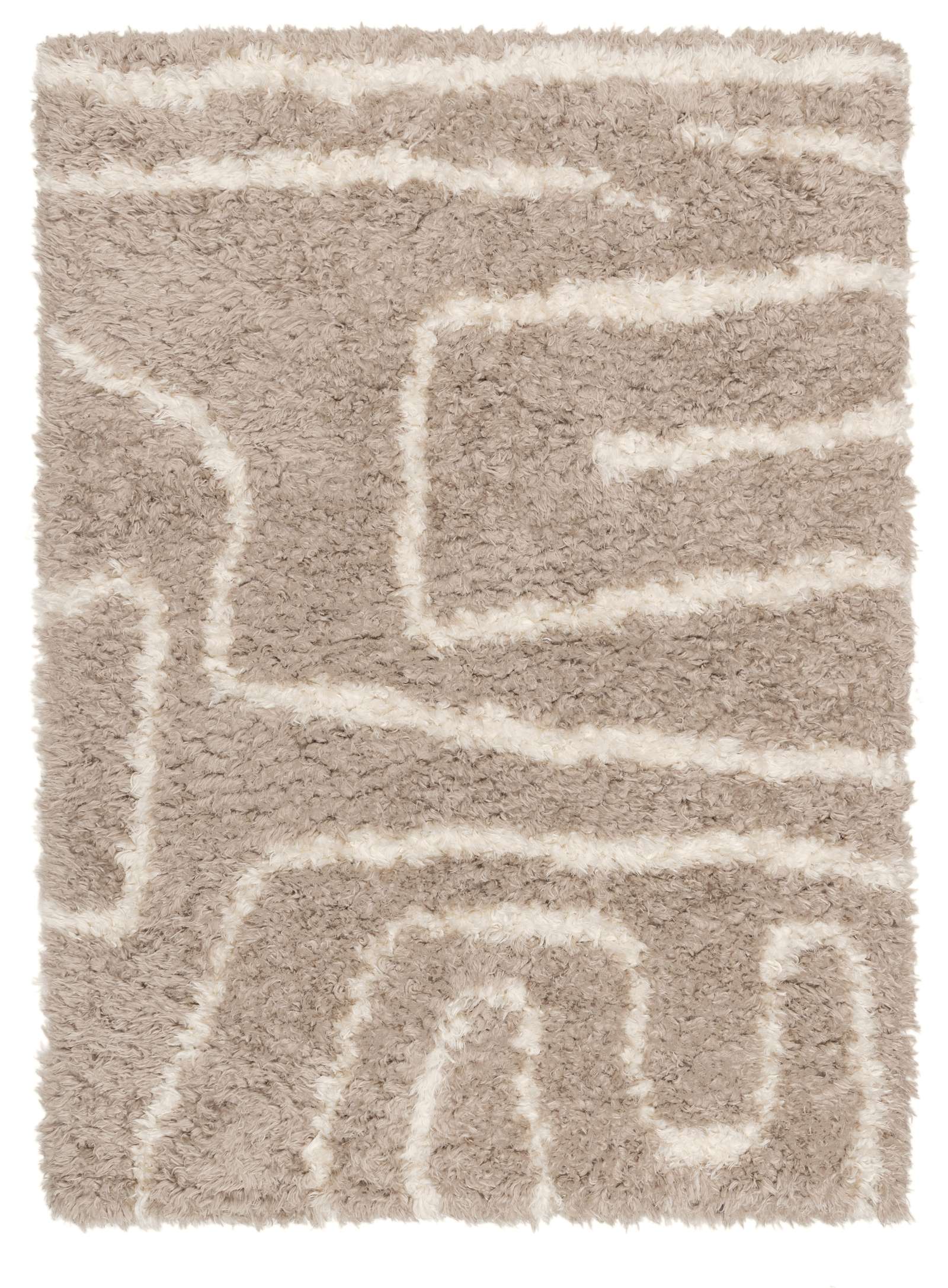 Tulba Abstract Shag Rug by Loopsie 