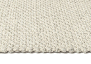 Loopsie - Unita Ivory Cream Neutral Polyester Rug Side