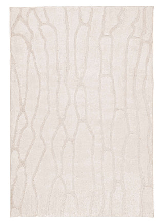 Loopsie Vorey Ivory Abstract Rug Full View