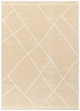 Dreamweave Diamonds Beige Washable Rugs