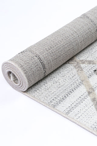 Mars Dorian Geometric Cream and Taupe Rug *FINAL SALE