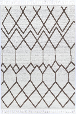 Mars Lelantine Geometric Cream and Brown Rug *FINAL SALE