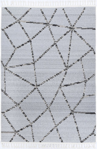 Mars Sparta Geomteric Grey and Ash Rug *FINAL SALE