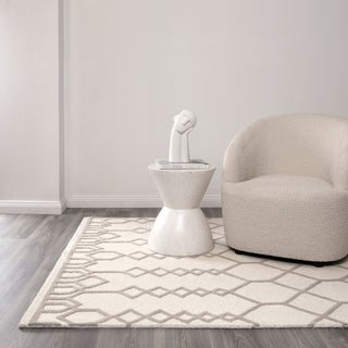 Senso Beige Wool Rug *FINAL SALE