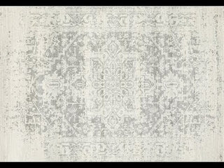 Bafra Grey & Ivory Distressed Transitional Rug - Simple Style Co