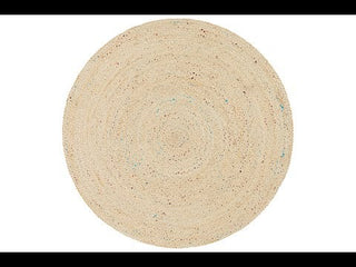 Shiva Bleached Jute Round Rug - Simple Style Co